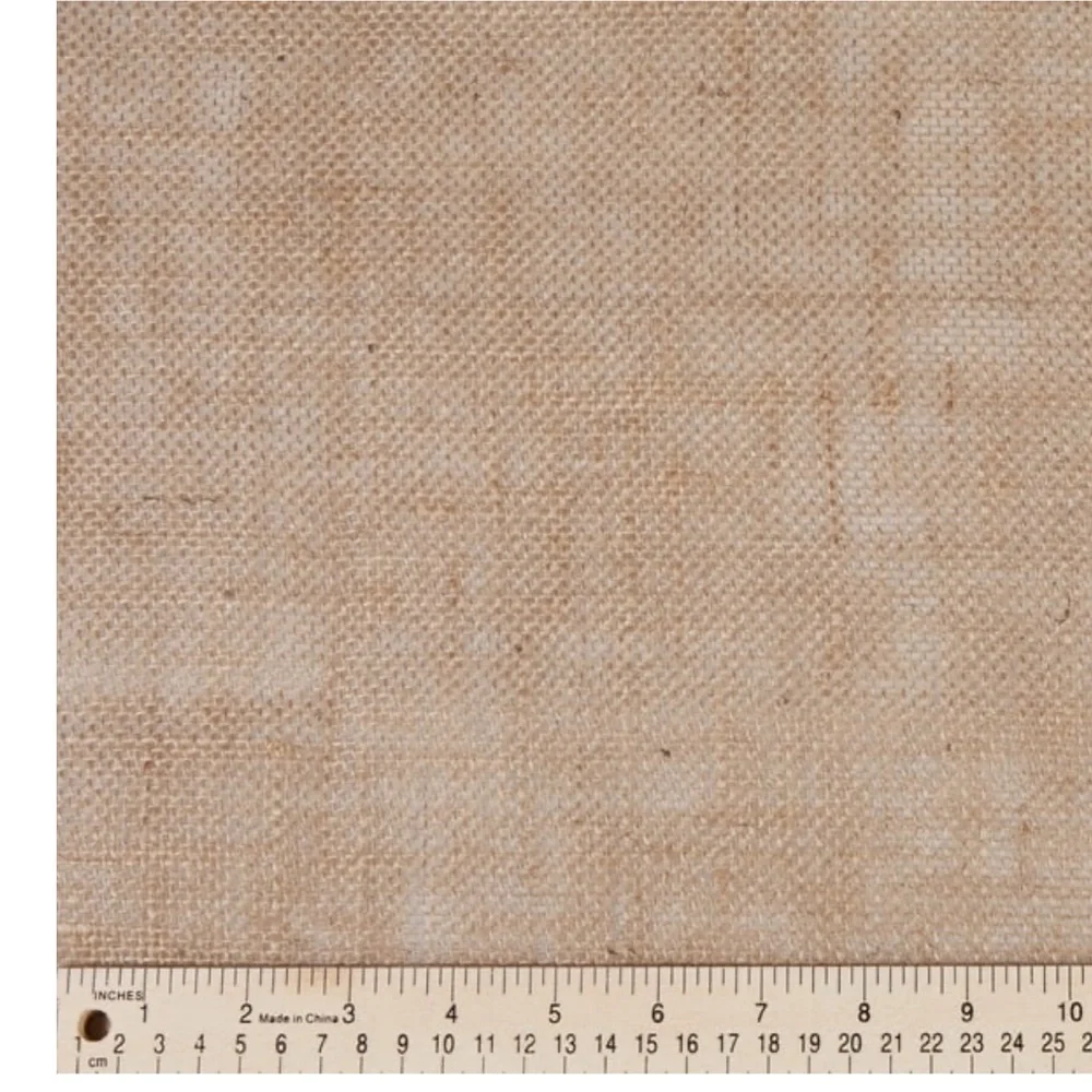 4 Yds Natural Burlap Fabric in 2 Packs of 2 Yds ea. NEW 46” wide. 100% Jute